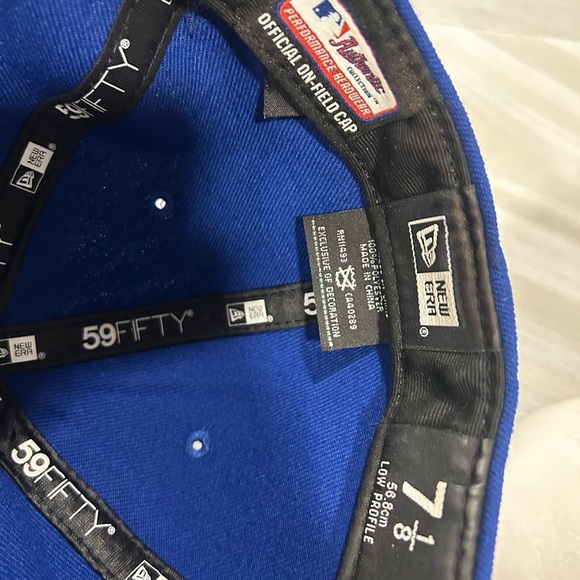 New Era KC Royals Blue 59FIFTY Cap - Picture 7 of 7